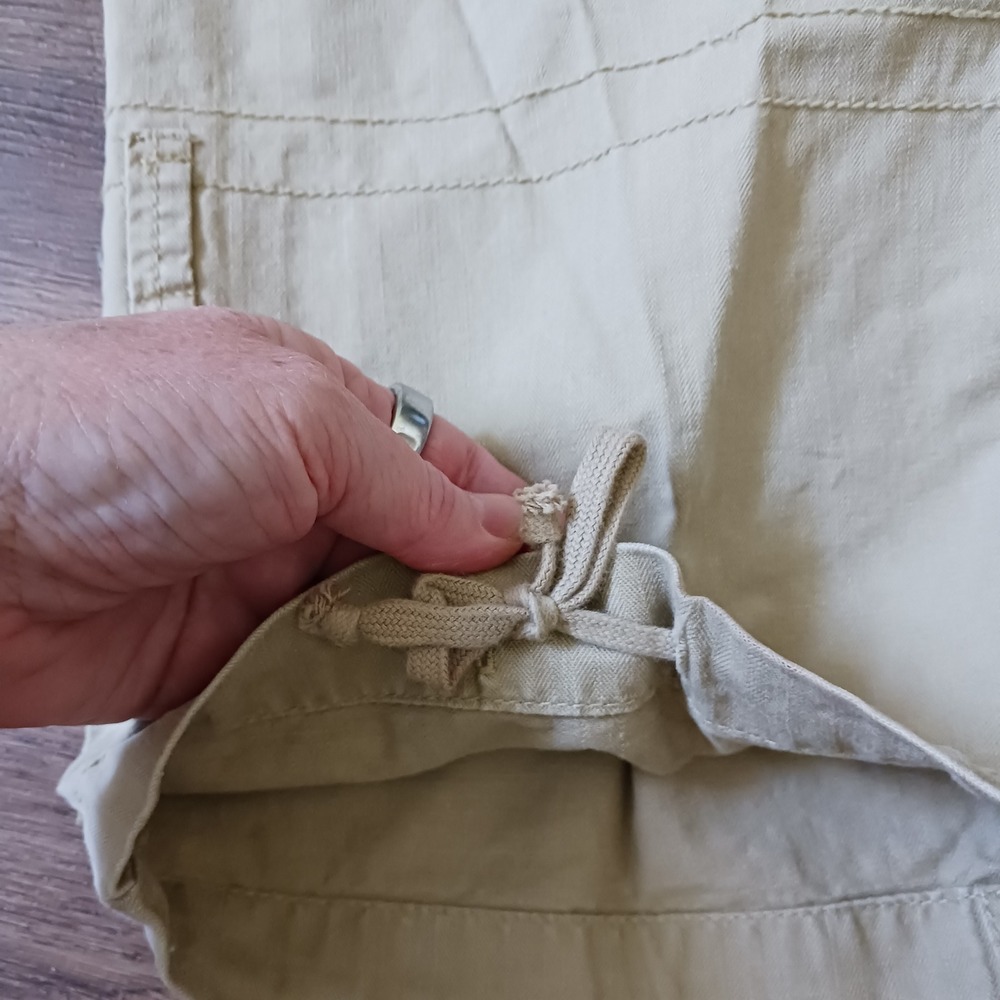 Polo Ralph Lauren Mens Khaki Herringbone Twill Cargo Pants Utility Military‎ Tan - Picture 5 of 11